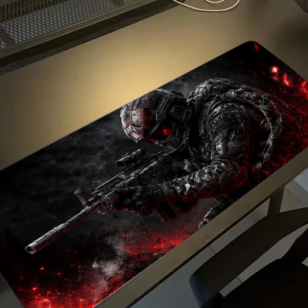 Desk Room Setup - Mouse Pads Gamer Soldado: Tapete de