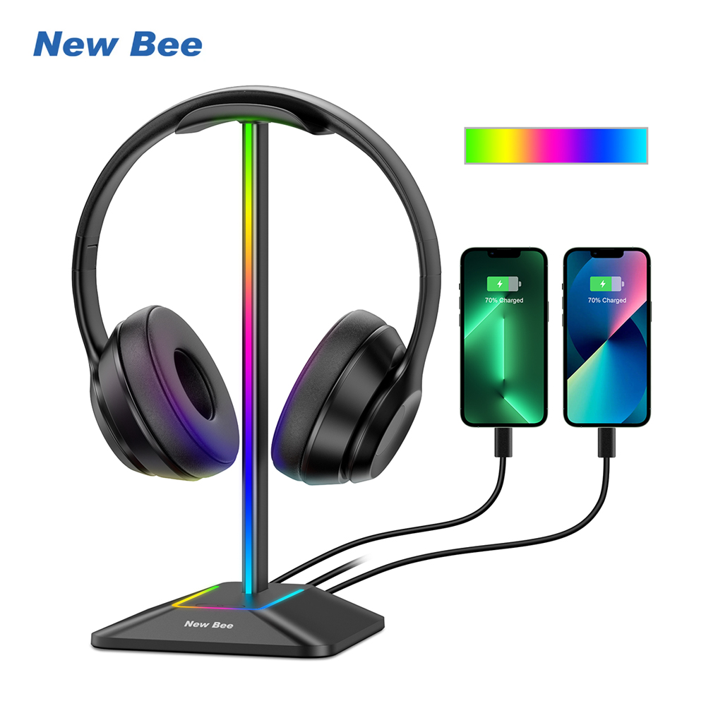 Desk Setup Gaming - Nova abelha z8 rgb fones de