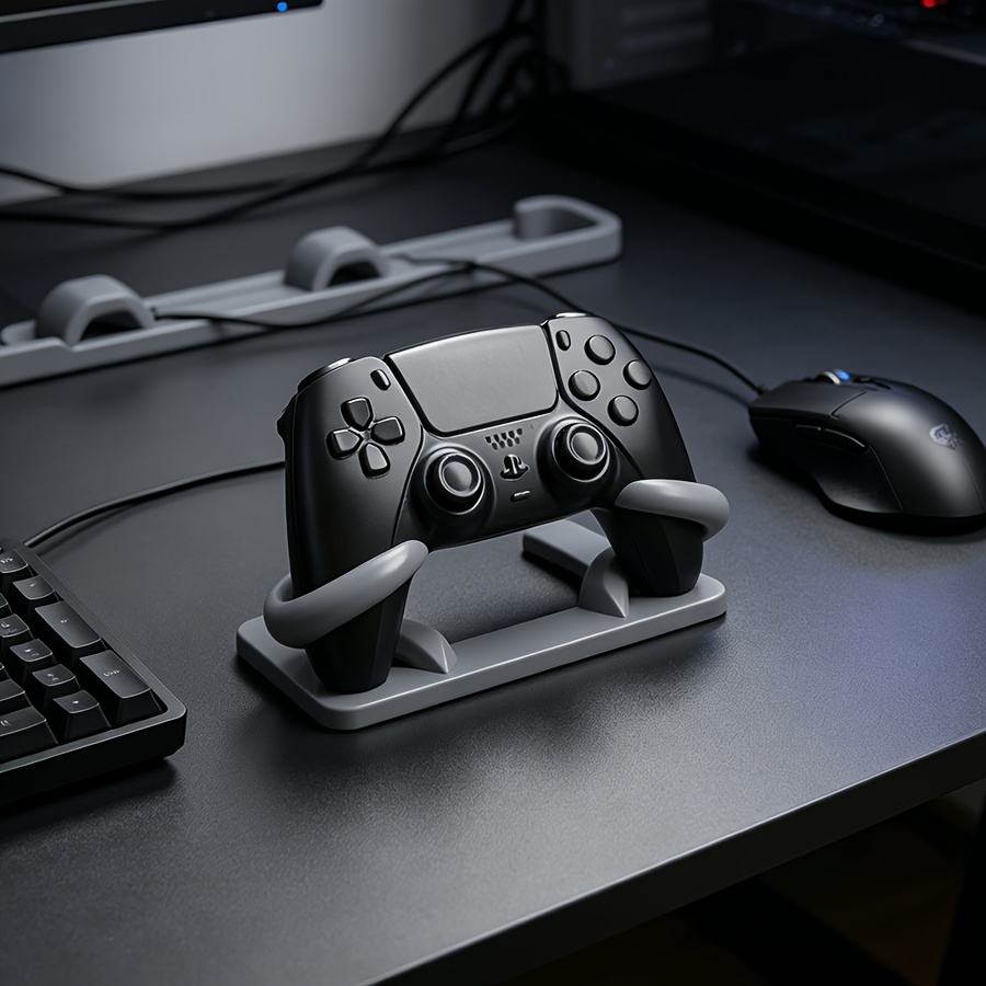 Desk Setup Gaming - Suporte Minimalista para Controle de Jogo,