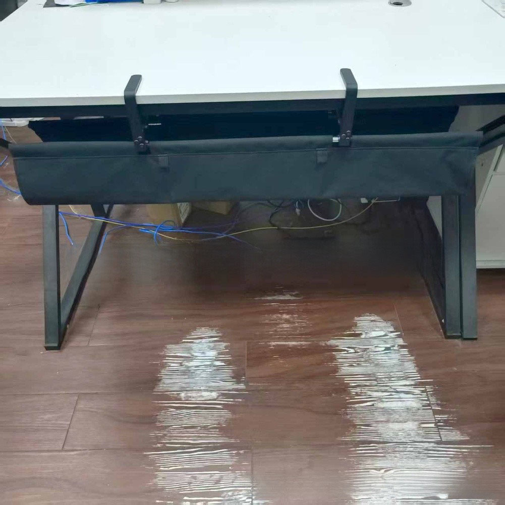 Desk Setup Layout - Organizador de Cabos para Uso Sob