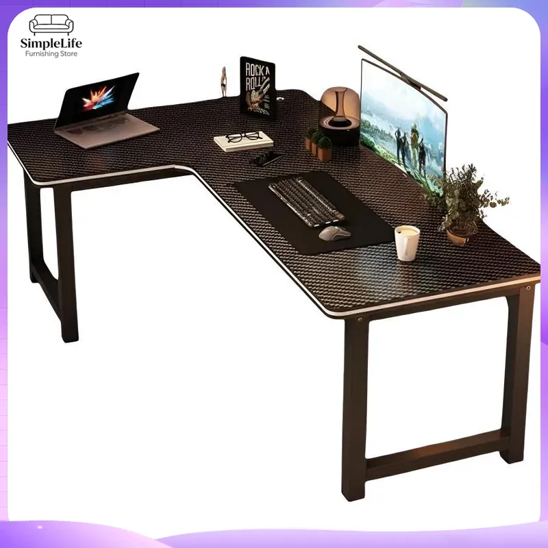 Desk Room Setup - Mesa de Canto para Jogos e