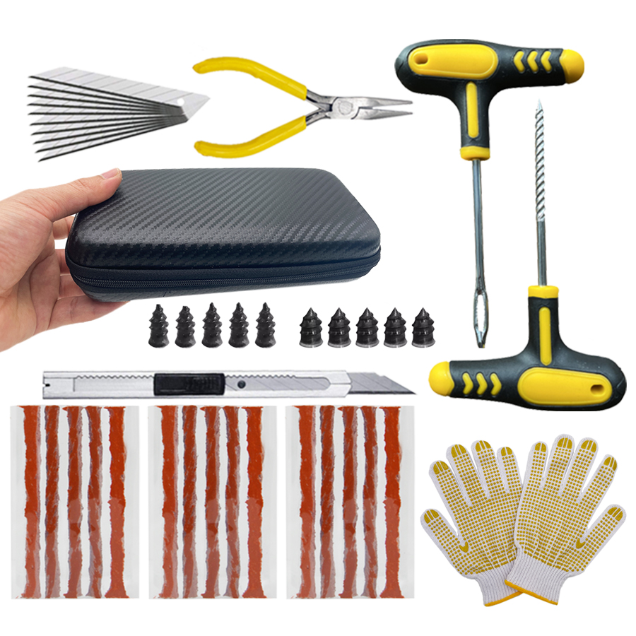 Power Strip Flat - Kit Universal de Reparo de Pneus