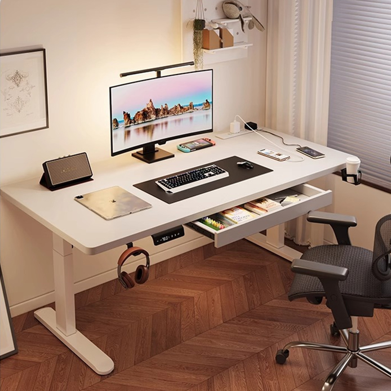 Desk Setup Height - Mesa Elétrica Moderna com Dois Motores