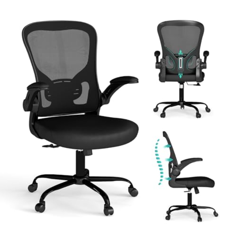 Desk Setup Height - Cadeira de escritório em malha, cadeiras