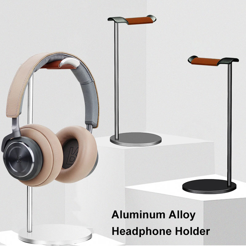 Desk Setup Gaming - Suporte curvo de alumínio para fone