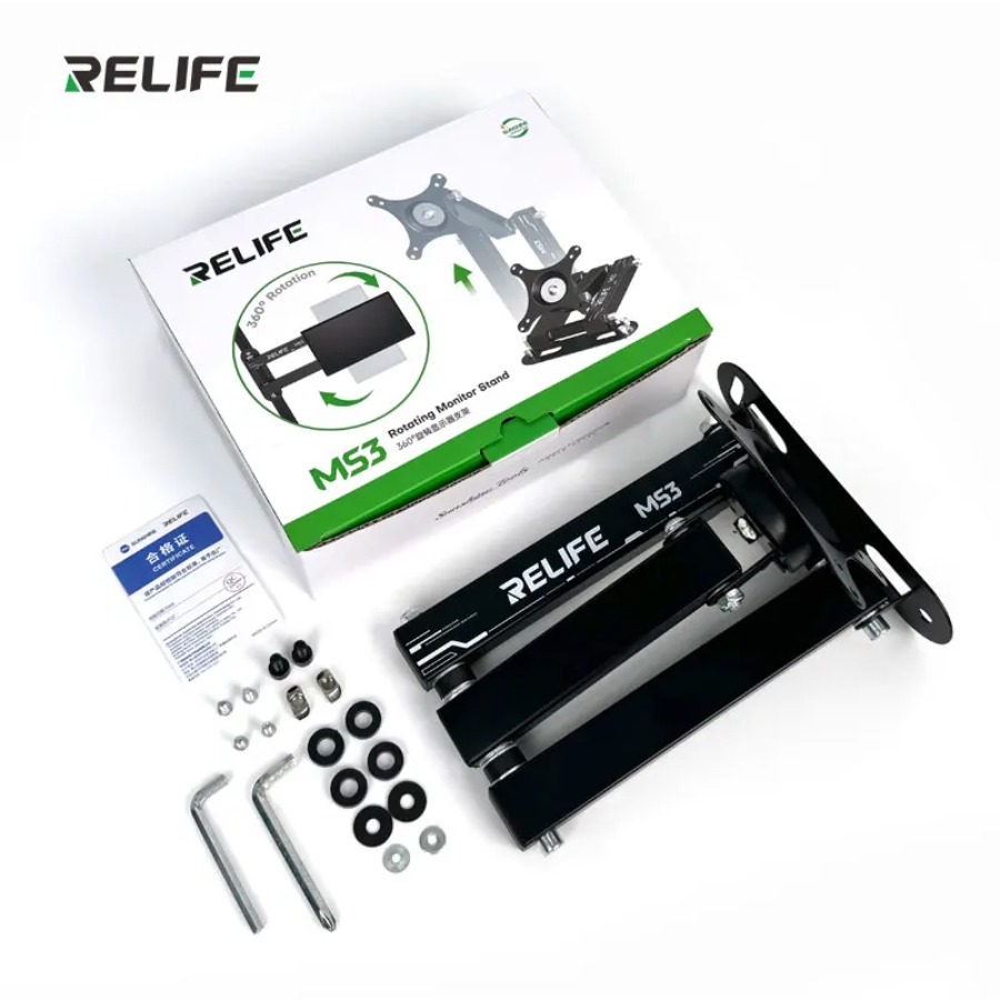 Desk Setup Monitor Arm - Suporte para monitor RELIFE MS3 para