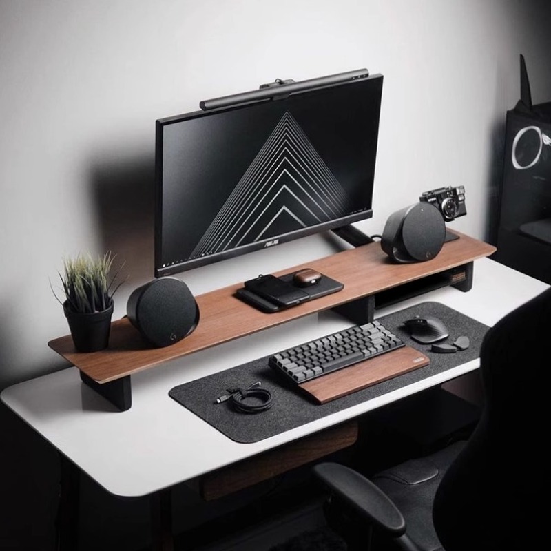 Desk Setup Height - Z1 monitor altura crescente rack escritório