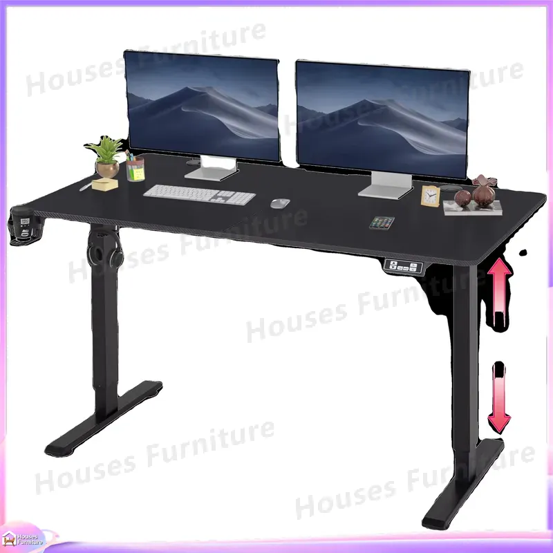 Desk Setup Height - Mesa de Computador Grande para Jogos