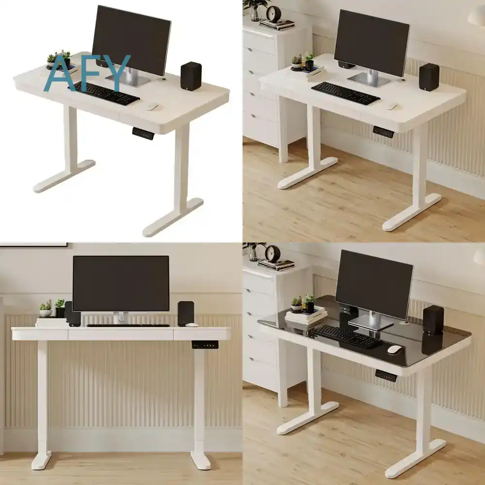 Desk Setup Height - Mesa Elétrica Ajustável em Altura para