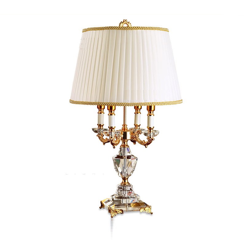 Luxo Cristal Table Lamp Ilumin - Yellow Desk Setup avaliação e preço