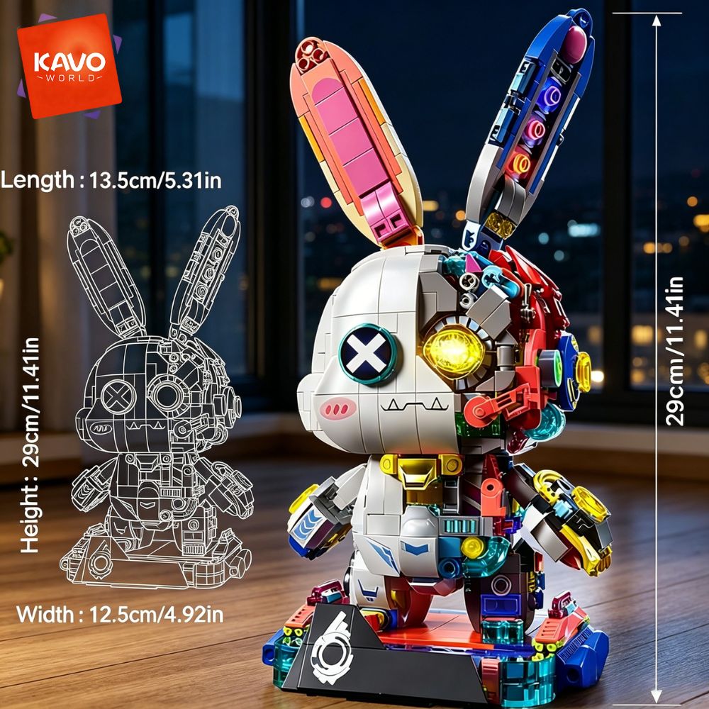 KAVOWORLD 1377 Peças Kit de Bl - Desk Setup Enthusiast avaliação e preço