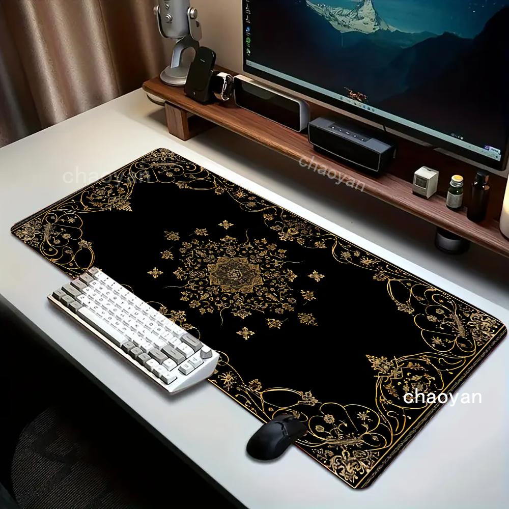 Novo Tapete de Rato Preto Esti - Desk Setup Anime avaliação e preço