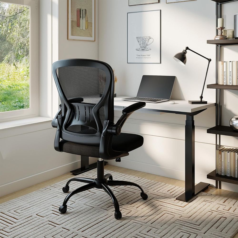 Conjunto de Cadeiras de Escrit - Desk Setup Height avaliação e preço
