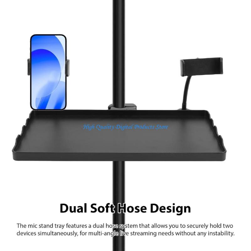 Bandeja clipe microfone U2JE p - Desk Setup With Mic avaliação e preço