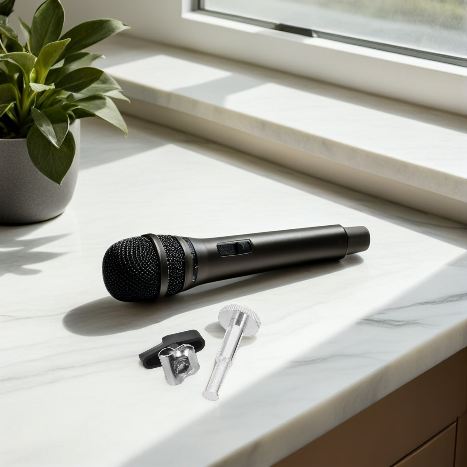 1 Conjunto de Braçadeira de Fi - Desk Setup With Mic avaliação e preço