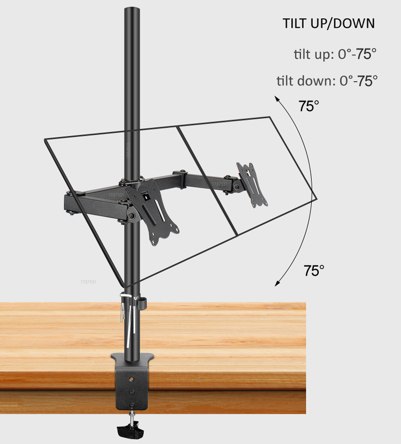 Suporte de Mesa para Dois Moni - Desk Setup Monitor Arm avaliação e preço