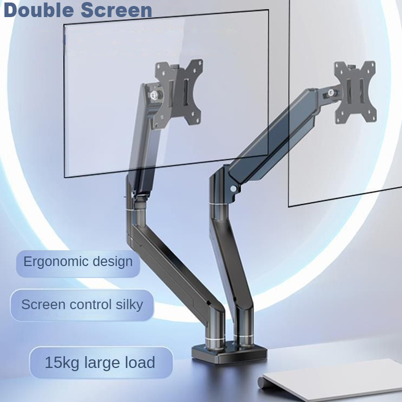 Dual Monitor Braço Titular, De - Desk Setup Monitor Arm avaliação e preço