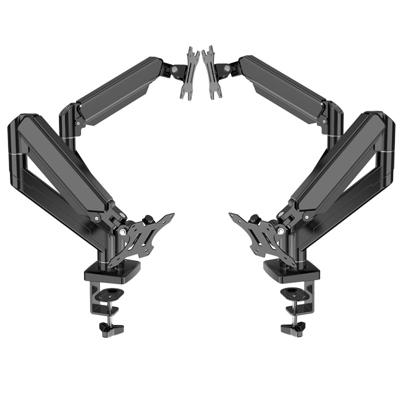 Dual Monitor Braço Titular, De - Desk Setup Monitor Arm avaliação e preço