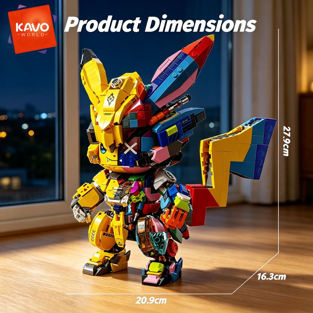 KAVOWORLD 1505PCS Kit de Bloco - Desk Setup Enthusiast avaliação e preço