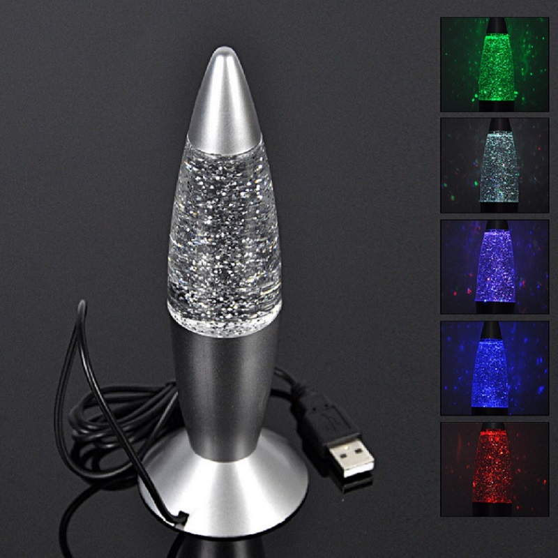 Lâmpada LED Foguete USB com Mu - Desk Setup Gaming avaliação e preço