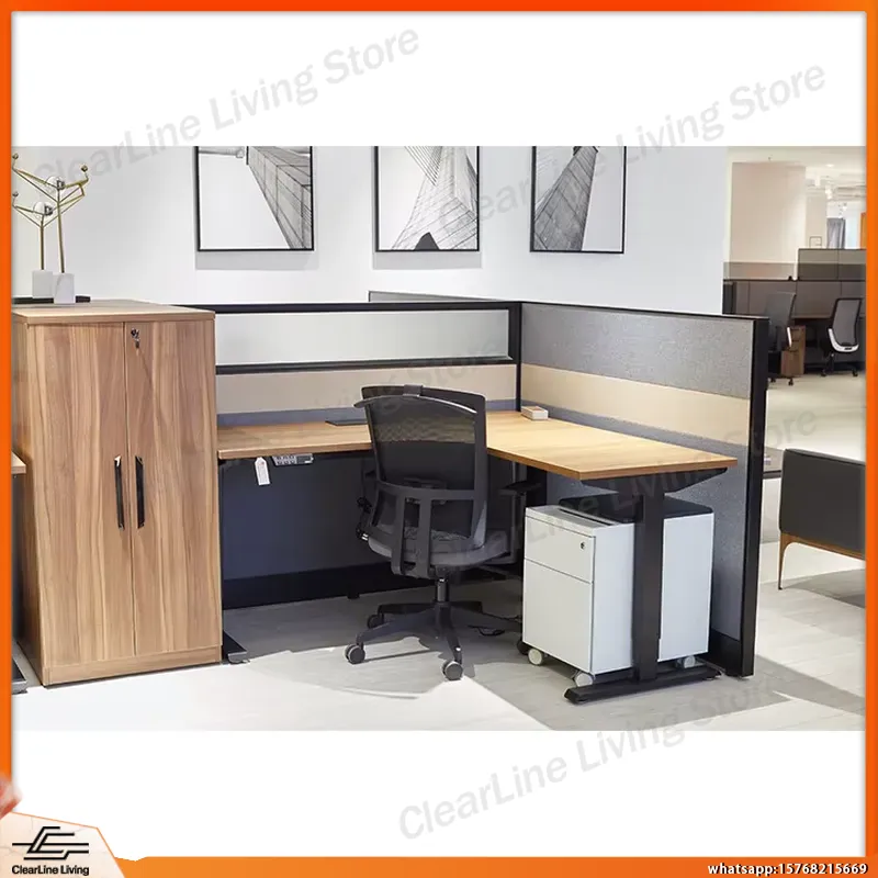 Mesa de Jogos Elétrica em L co - Desk Setup Height avaliação e preço