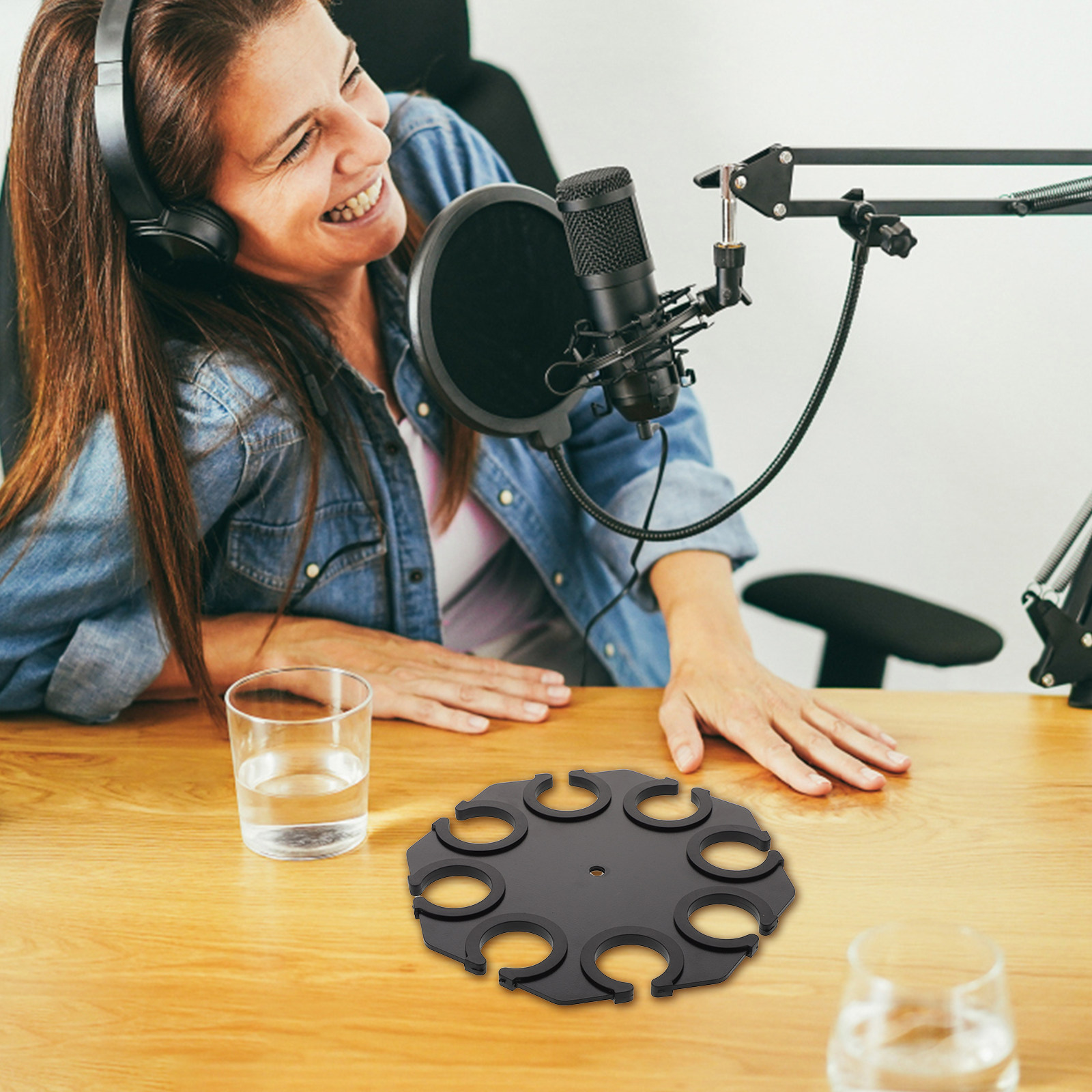 1 Conjunto de Suporte para Mic - Desk Setup With Mic avaliação e preço