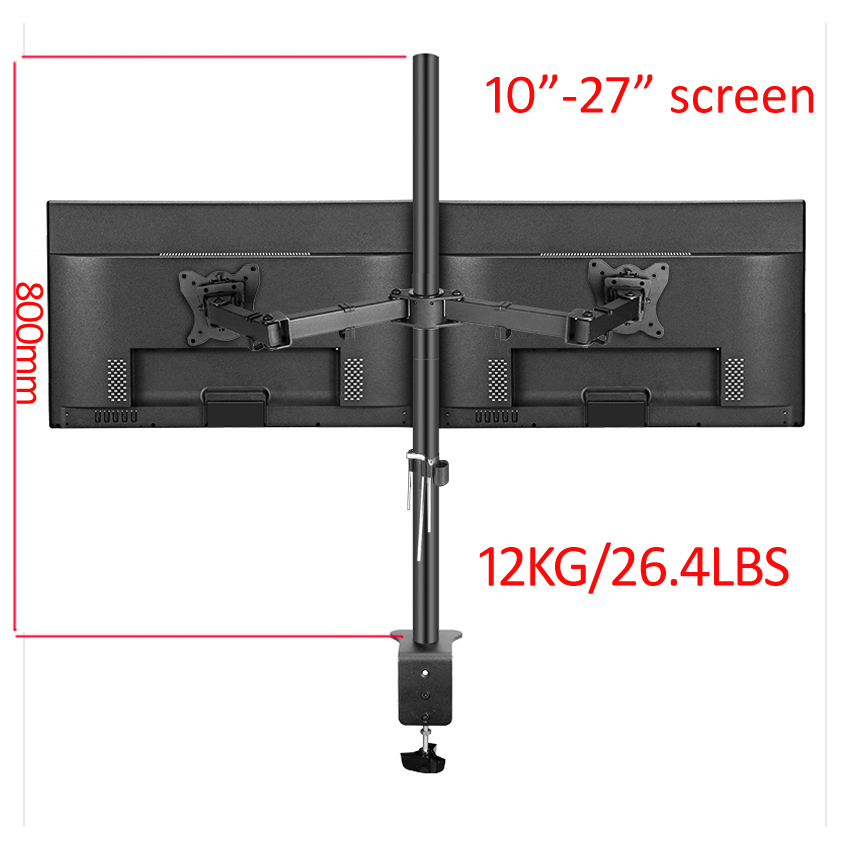 Suporte de Mesa para Dois Moni - Desk Setup Monitor Arm avaliação e preço