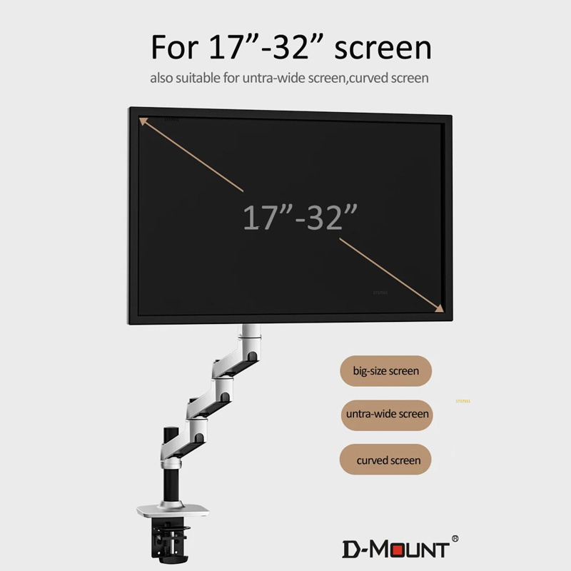 Suporte de Monitor de Mesa (10 - Desk Setup Monitor Arm avaliação e preço