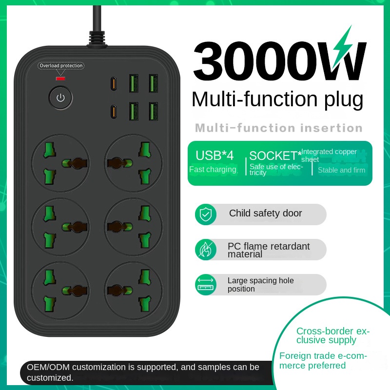 13a universal tomada de energi - Power Strip Flat avaliação e preço