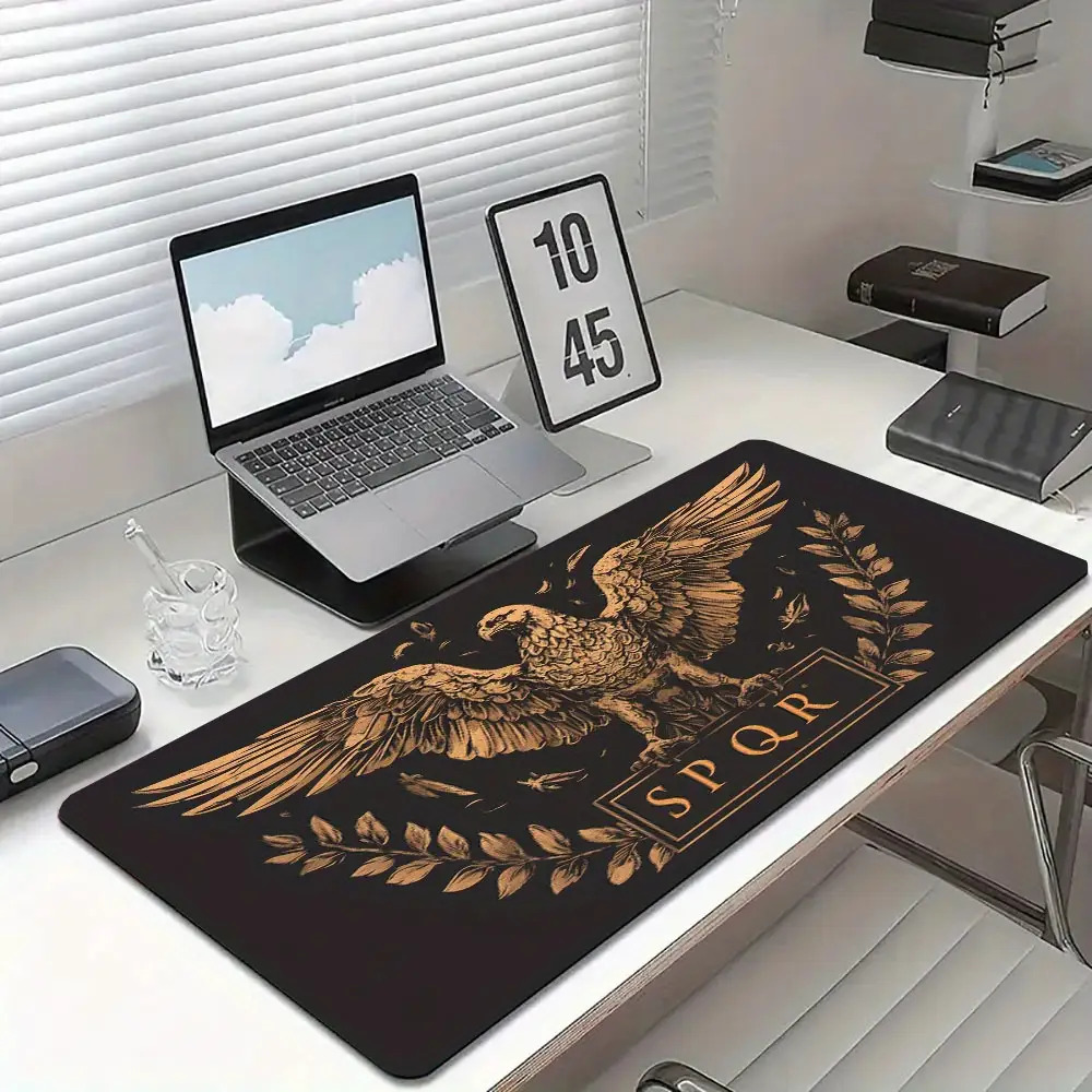 Tapete de Mesa Marrom Dourado  - Desk Room Setup avaliação e preço