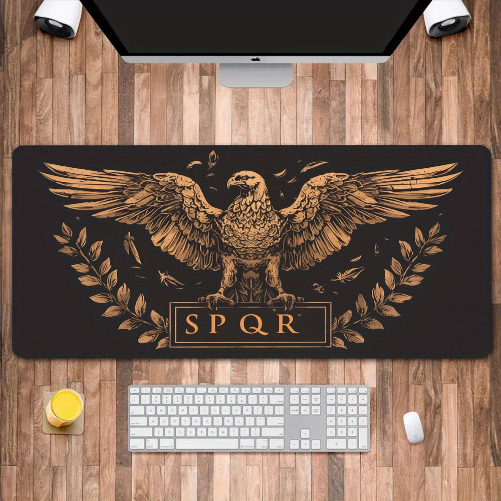 Tapete de Mesa Marrom Dourado  - Desk Room Setup avaliação e preço