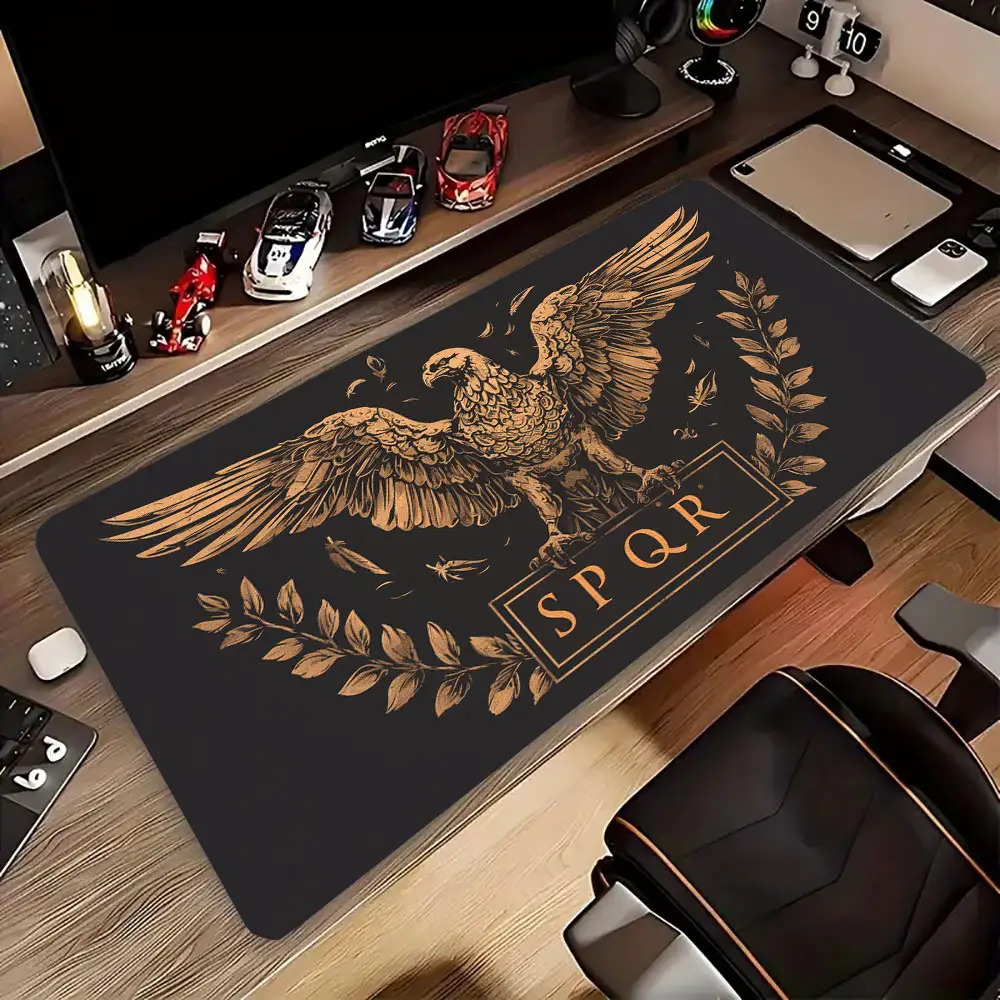 Tapete de Mesa Marrom Dourado  - Desk Room Setup avaliação e preço