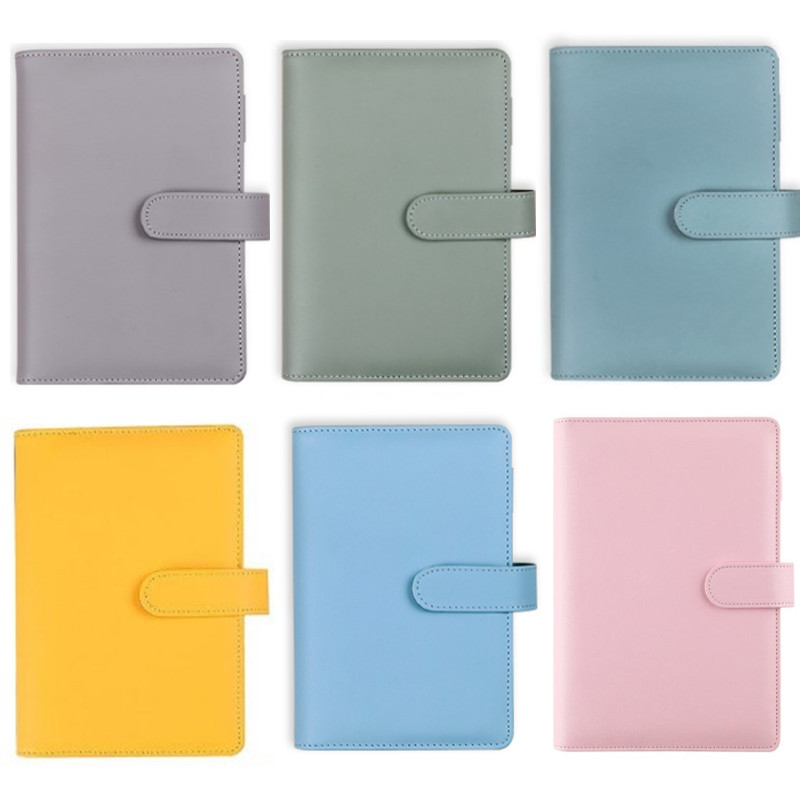 A6/A5 Macaroon Cor PU Couro DI - Ring Binder Box avaliação e preço