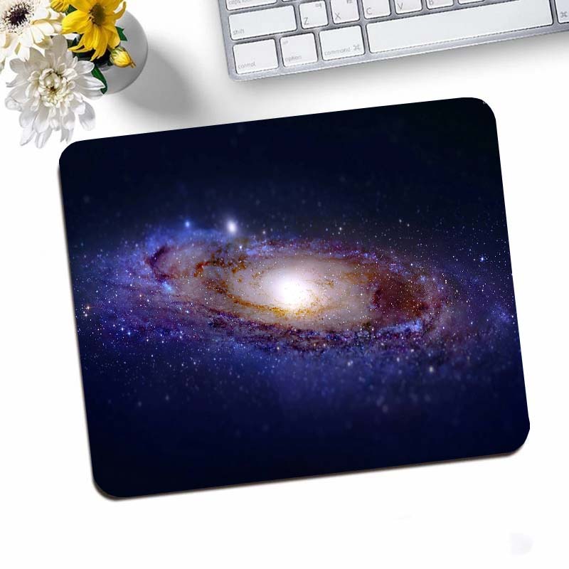 Galaxy pequeno gaming mouse pa - Desk Setup Anime avaliação e preço