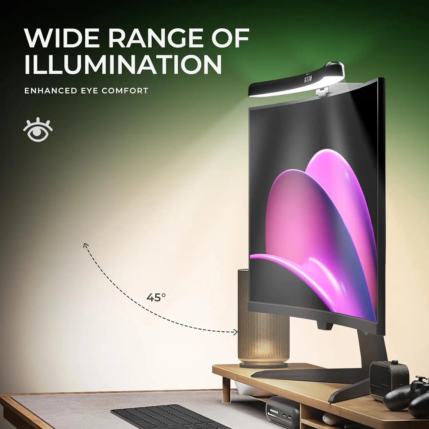 Barra de Luz para Monitor de C - Desk Setup Gaming avaliação e preço